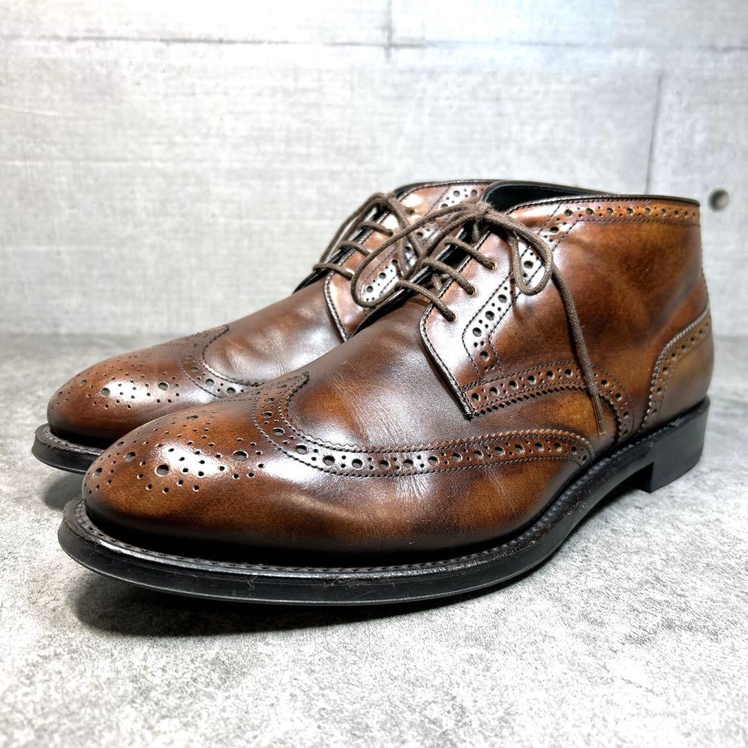 極美品✨【REGAL】チャッカブーツ/21ER/メダリオン/ウイングチップ/革靴