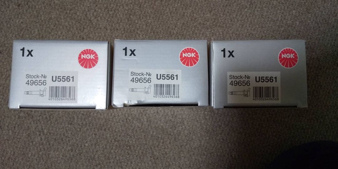 NGK イグニッションコイル U5561 コイル 3個セット