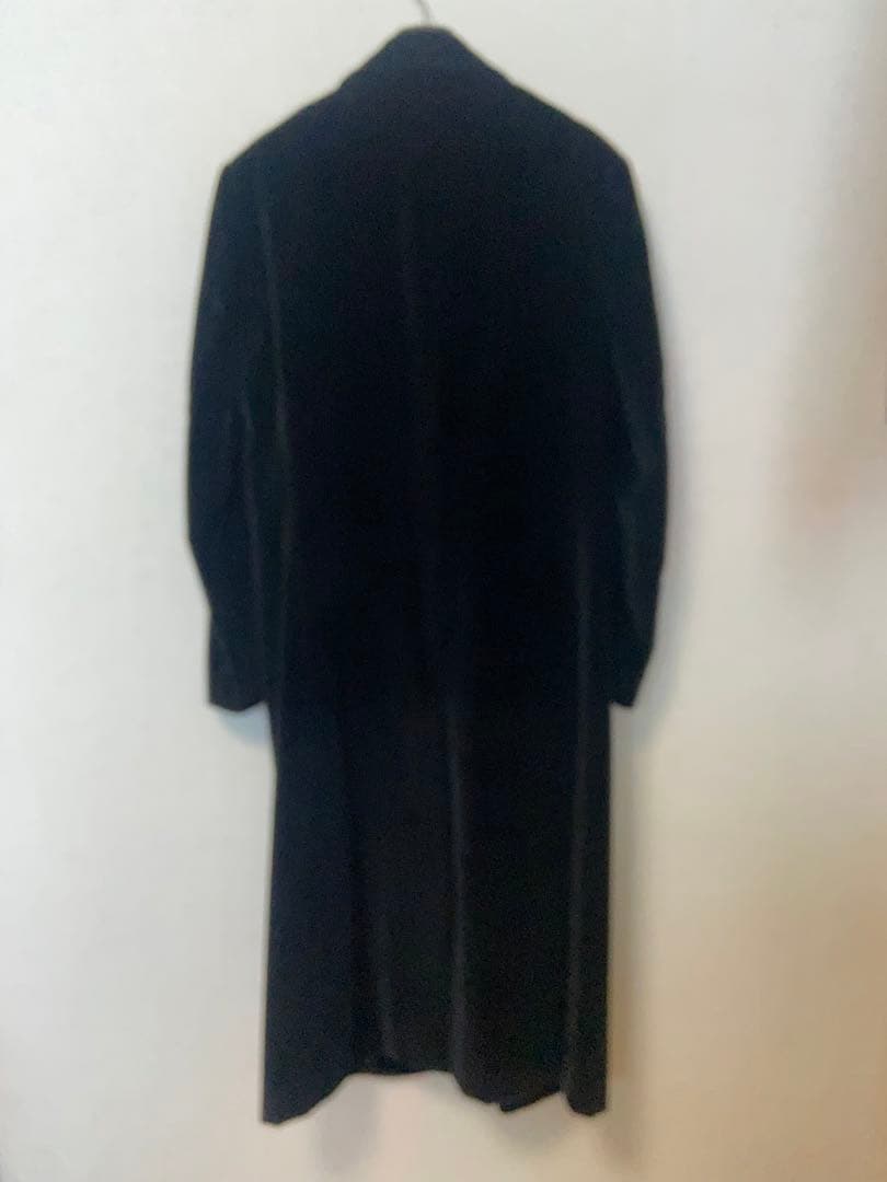 ジャンフランコフェレ★80'Sベロアロングコート ビンテージ FERRE GFF