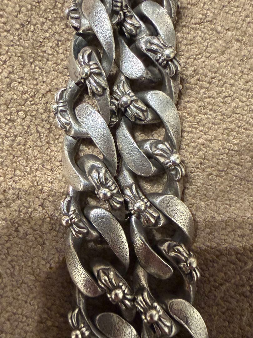 クロムハーツ FANCY LONG 2クリップ ロング　ウォレットチェーン