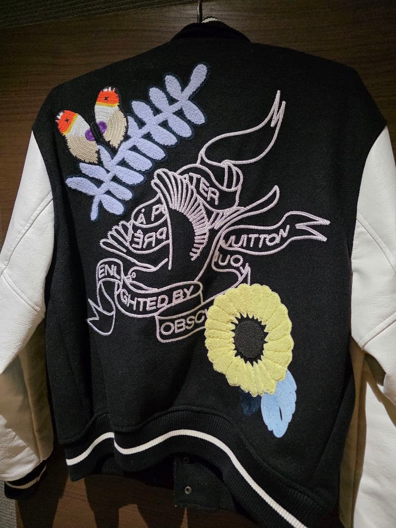 D*W様 LOUIS VUITTON　20SS バーシティジャケット スタジャン