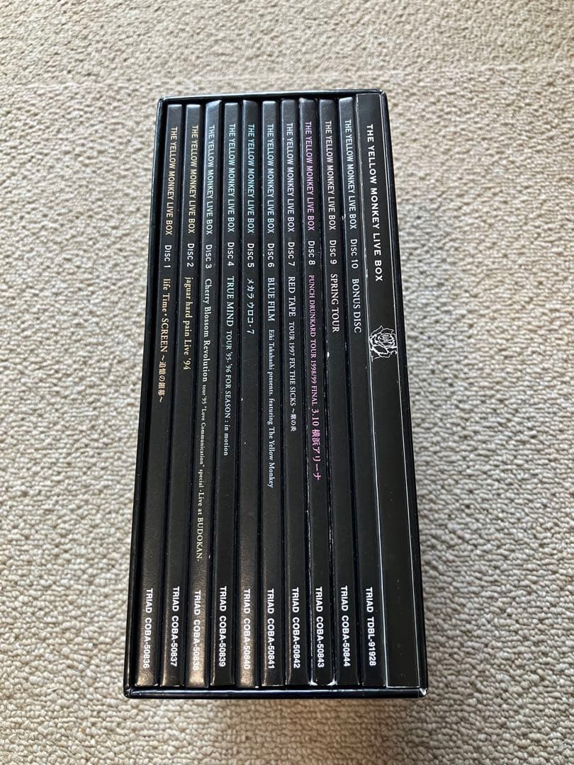 THE YELLOW MONKEY LIVE BOX〈初回限定生産・10枚組〉