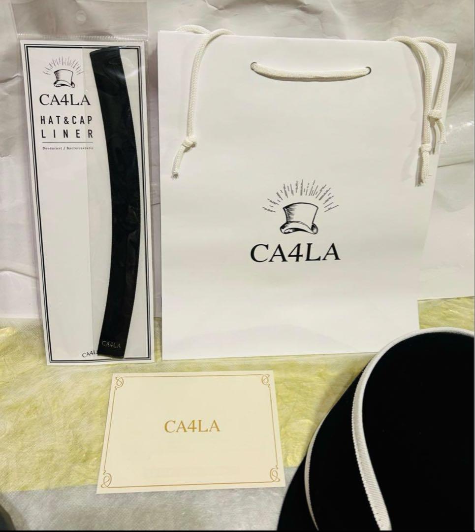 カシラ　CA4LA キャスケット　ブラック　新品未使用　　タグ付き