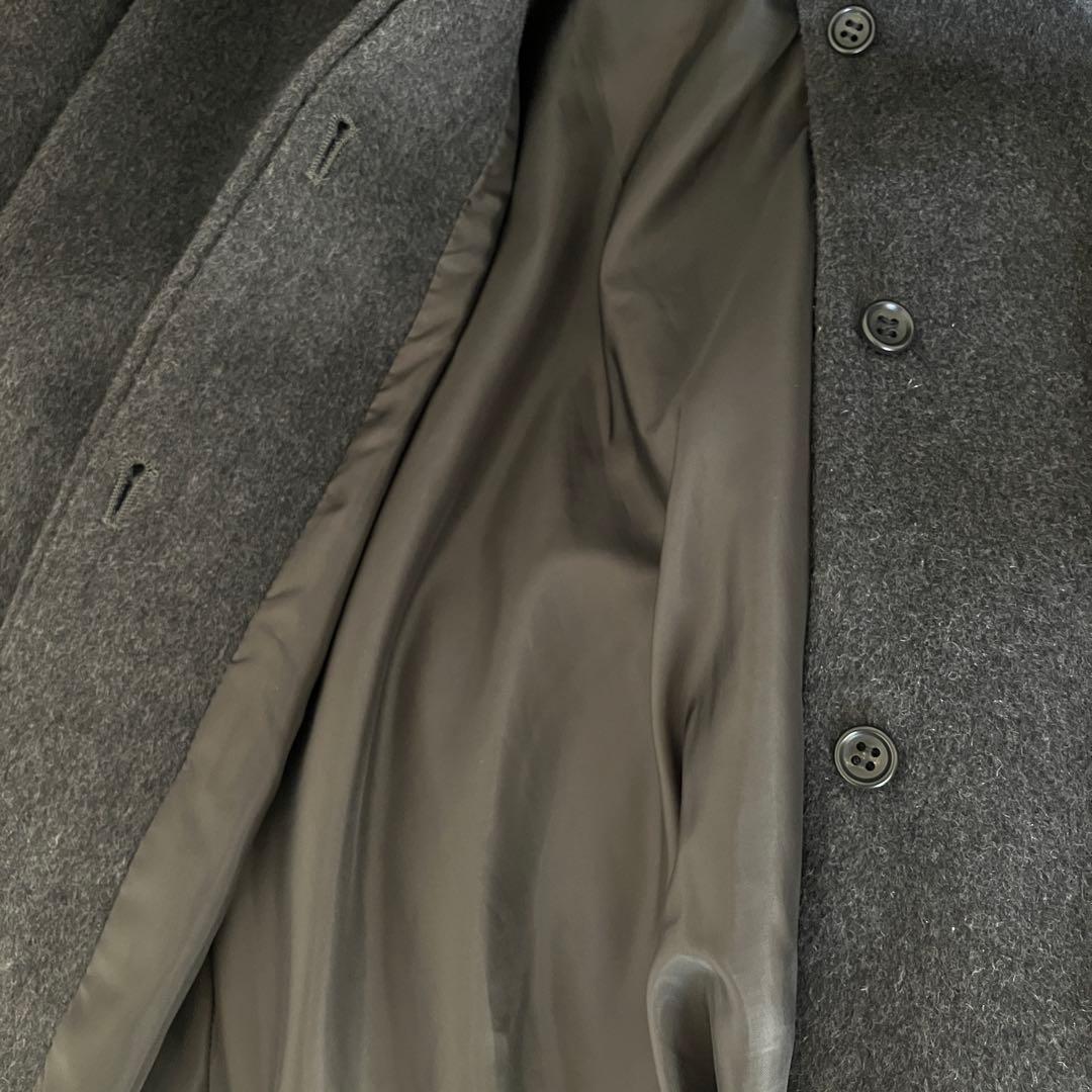 ミズイロインド　mizuiroind ステンカラーフレアコート ロングコート