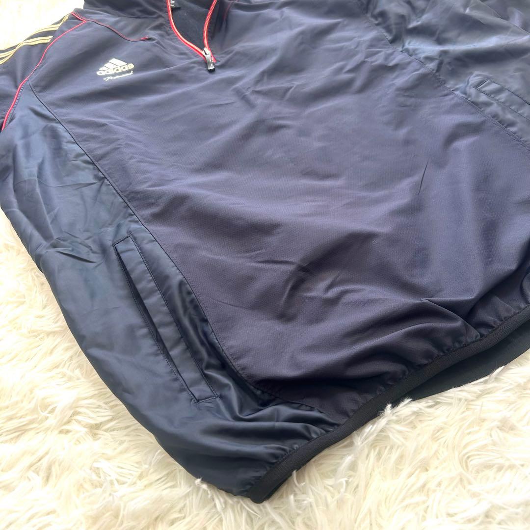 adidas professional セットアップウォーマー 裏起毛 Oサイズ