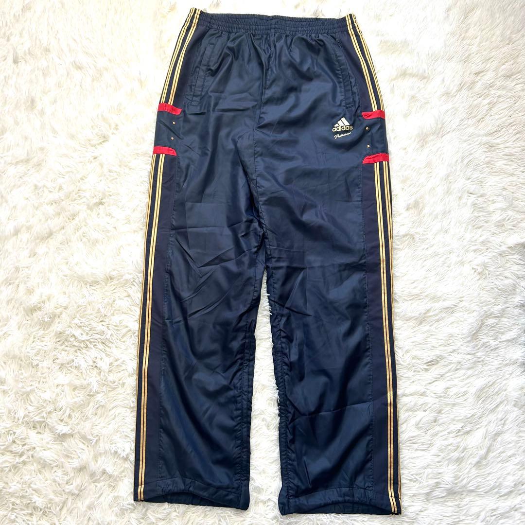 adidas professional セットアップウォーマー 裏起毛 Oサイズ