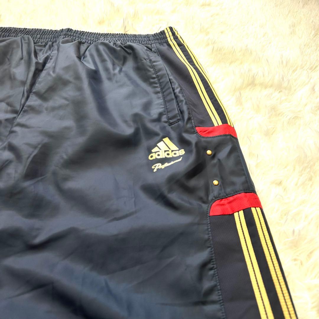 adidas professional セットアップウォーマー 裏起毛 Oサイズ