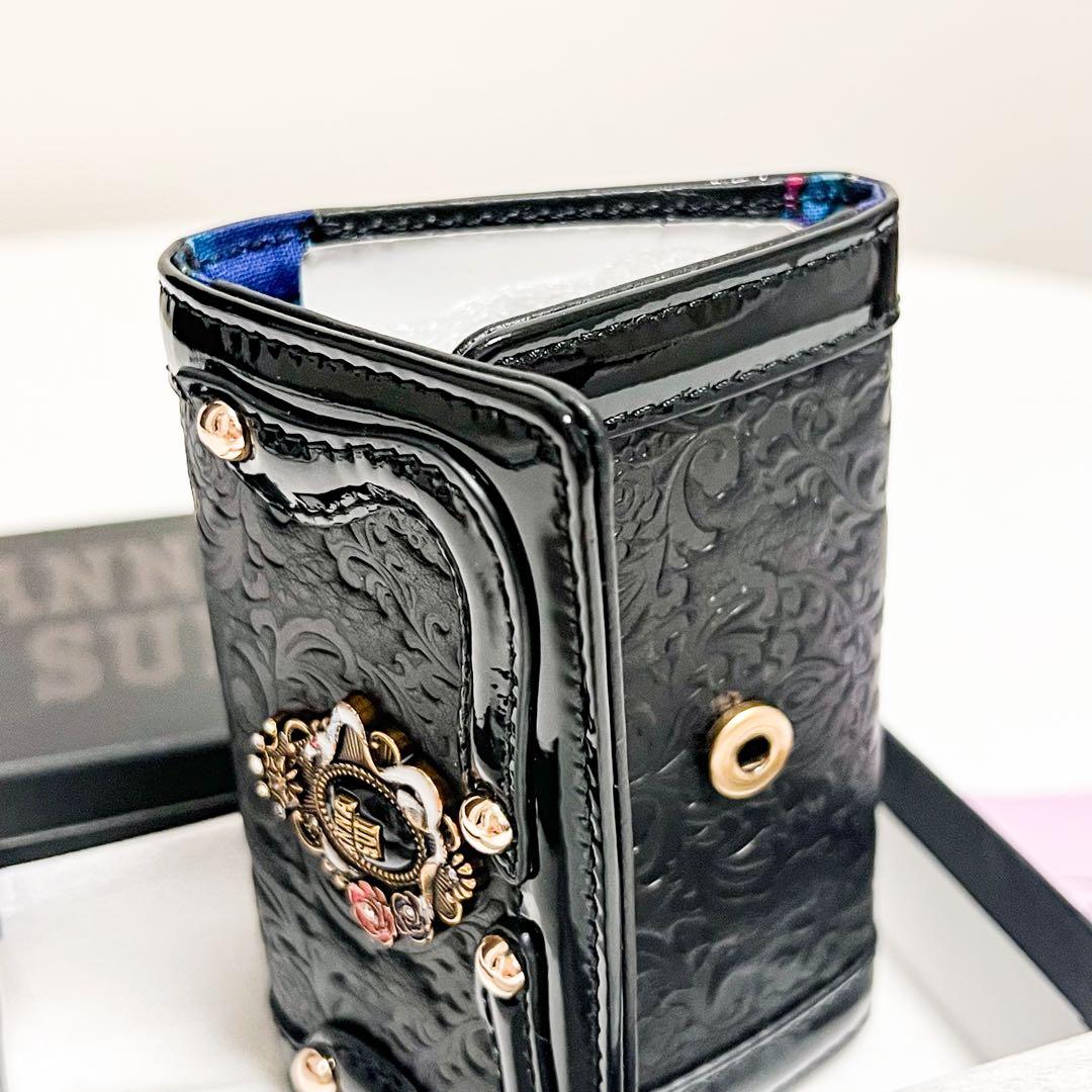 [ANNA SUI] キーケース 本革 レディース セルパン 牛革 レザー