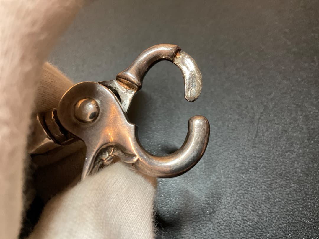 marcos マルコス シルバー × ウッド ウォレットチェーン