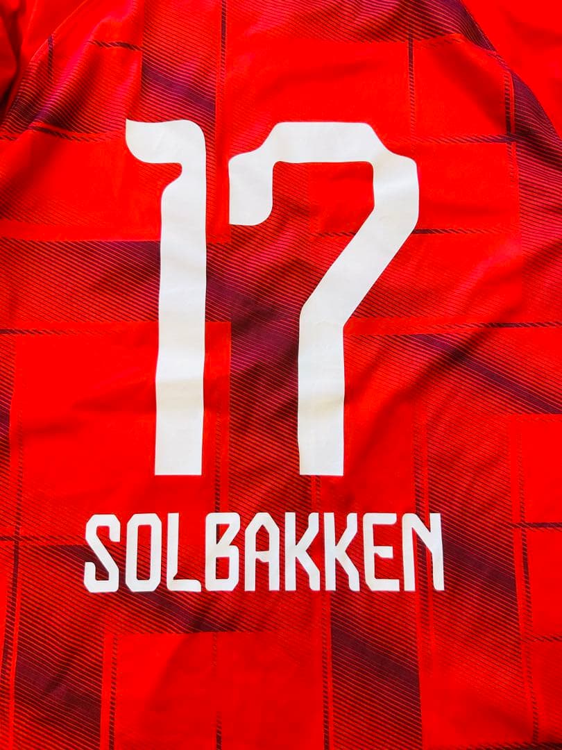 【ACL決勝限定ユニフォーム】浦和レッズ　ソルバッケン パッチ付　2XL