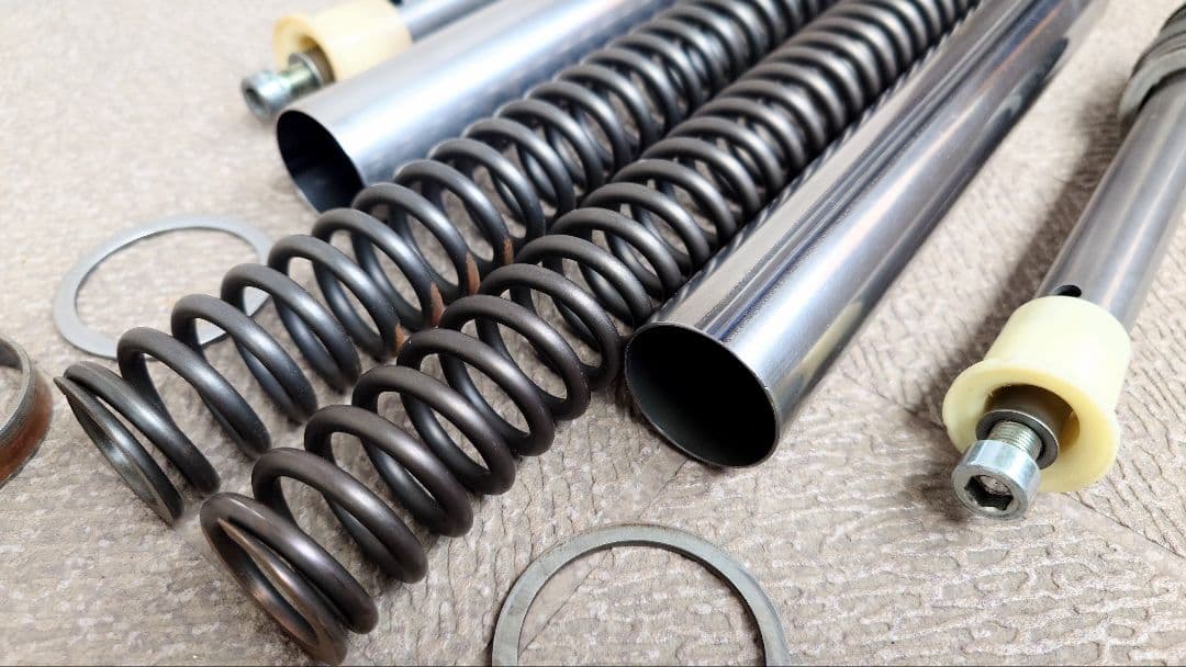 ★ヤマハ V-MAX1200 1998年 純正フロントフォークインナーパーツ