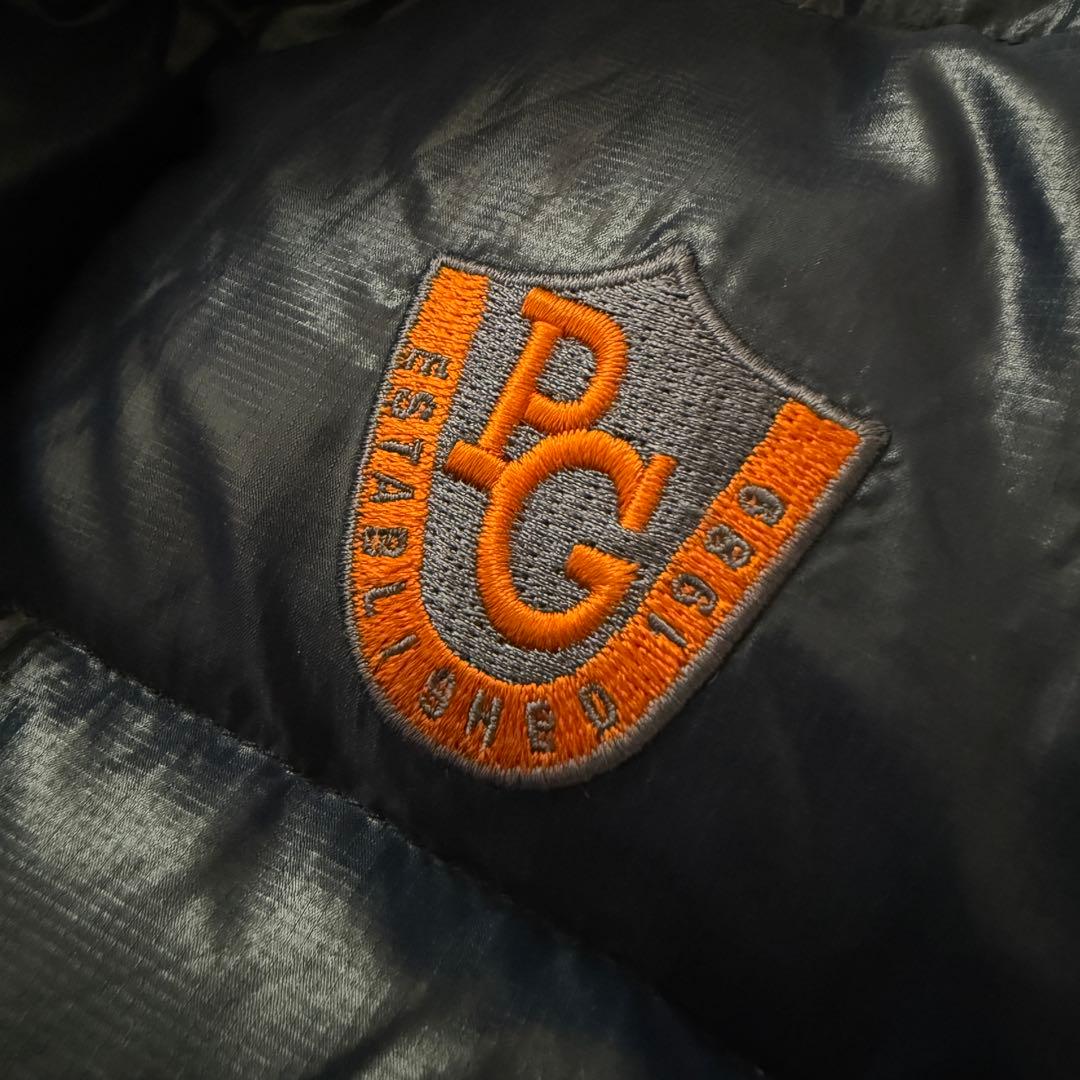 極美品　パーリーゲイツ　ダウンジャケット　ベスト　2WA 紺　M〜L相当　4