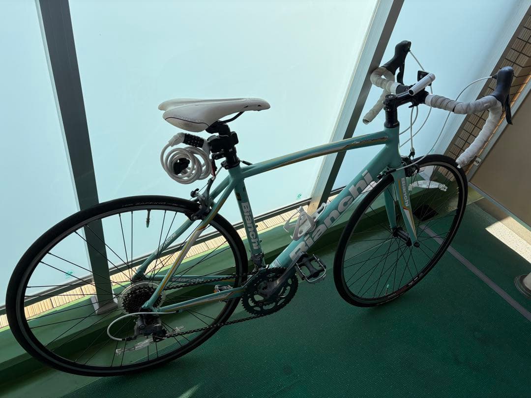 ビアンキ　ロードバイク　稼働中