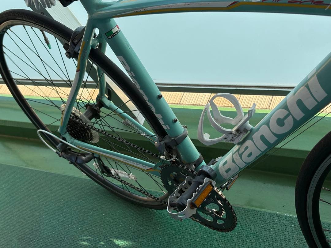 ビアンキ　ロードバイク　稼働中