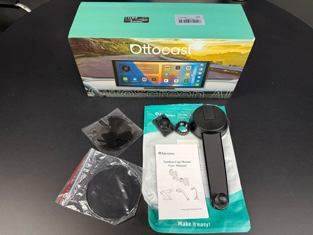 Ottocast Ottoscreen AI ポータブルディスプレイ　カーナビ