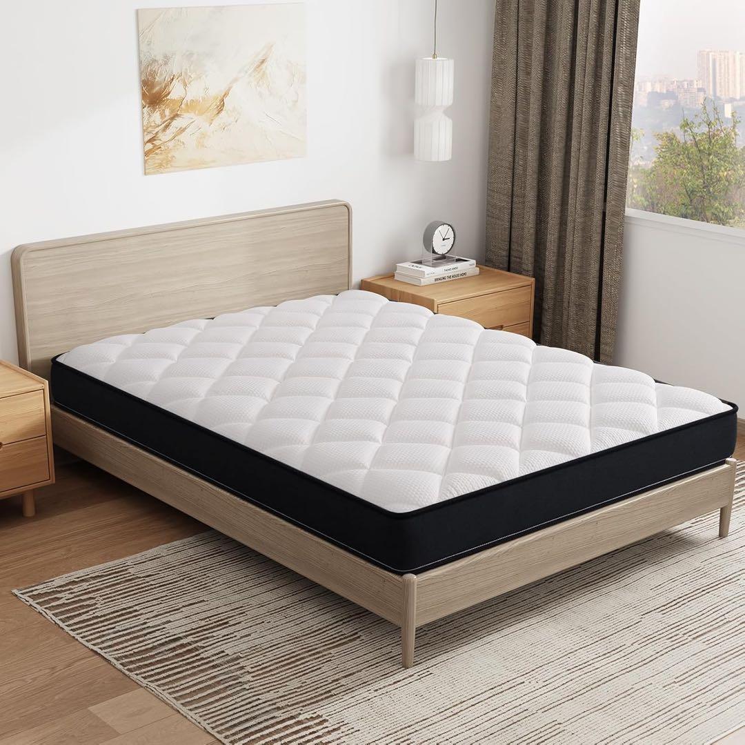 マットレス セミダブル 高反発 高密度ポケットコイル 厚さ15cm 通気性