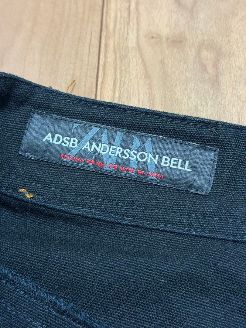ANDERSSON BELL × ZARA コラボ スタッズパンツ ブラック