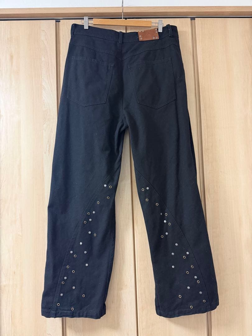 ANDERSSON BELL × ZARA コラボ スタッズパンツ ブラック