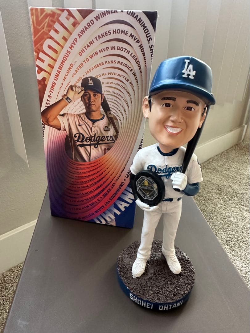 大谷翔平　MVP&スライディングボブルヘッド　2個セット