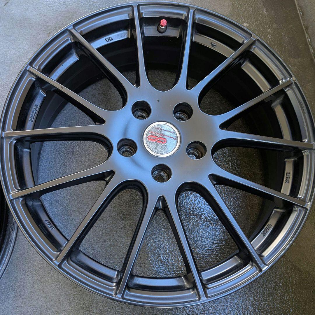 アルミホイール4本 CDM1 (18in 7J +48 PCD114.3)