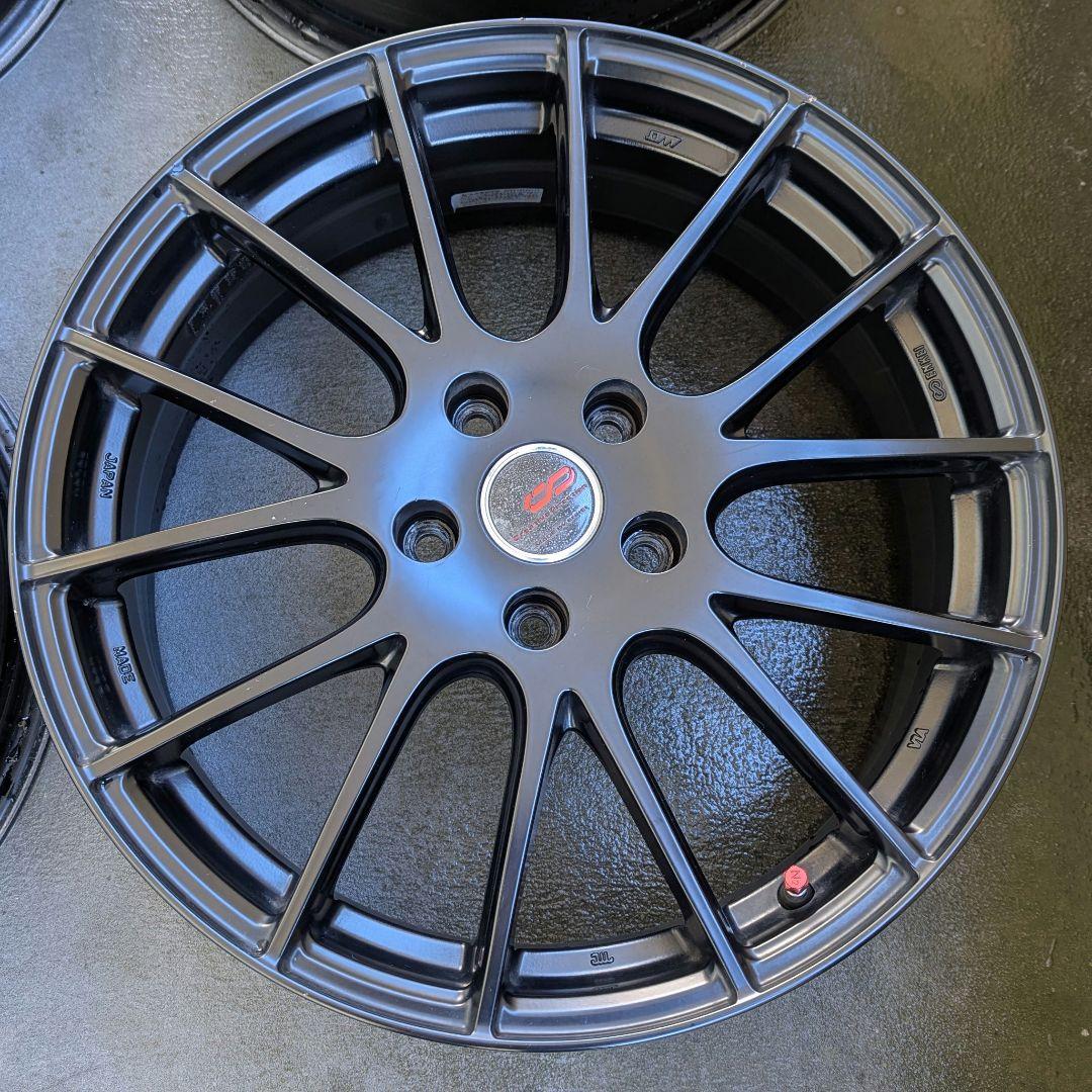 アルミホイール4本 CDM1 (18in 7J +48 PCD114.3)