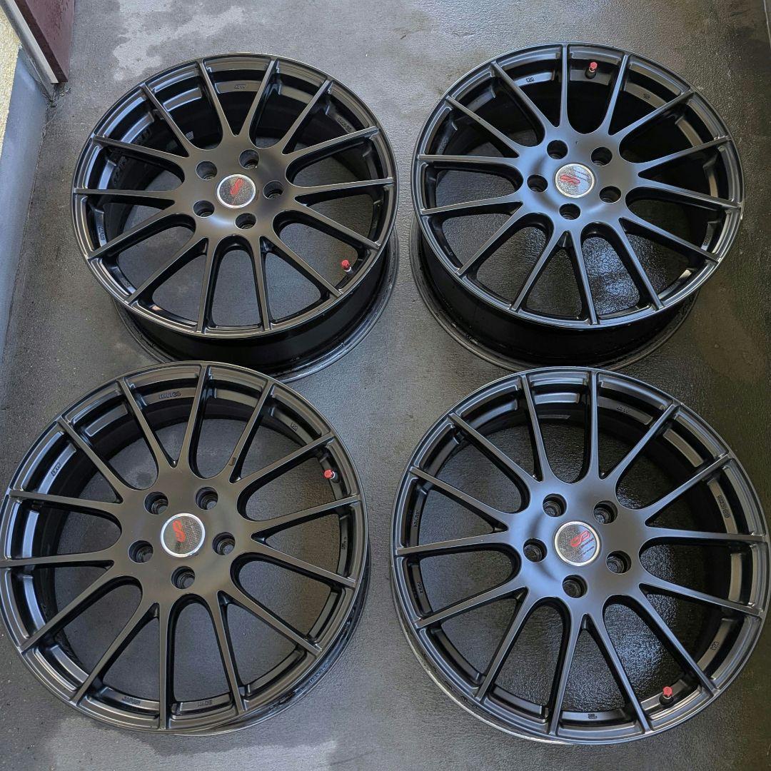 アルミホイール4本 CDM1 (18in 7J +48 PCD114.3)