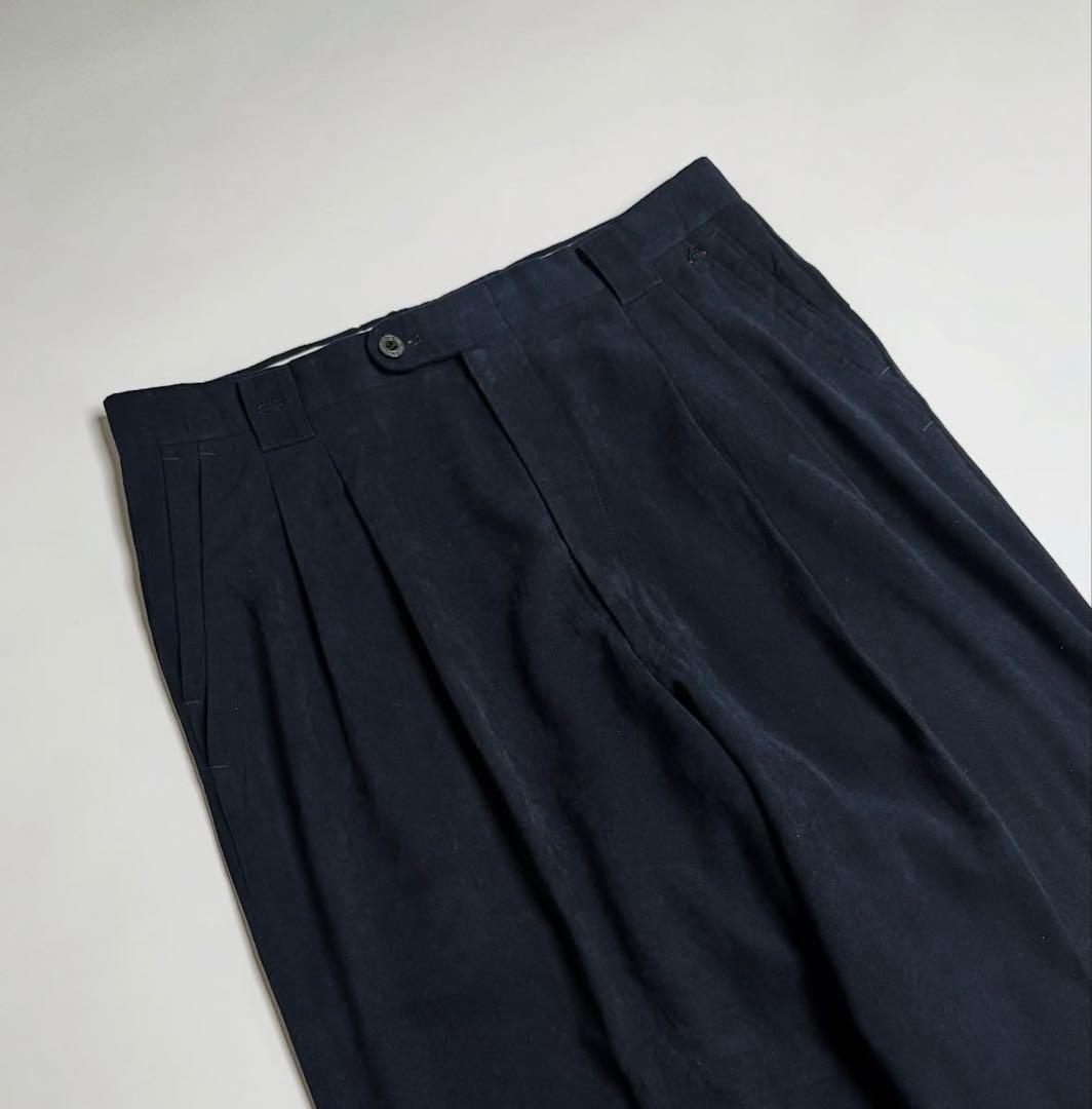 90’s BALENCIAGA ネイビー ヴィンテージスラックス