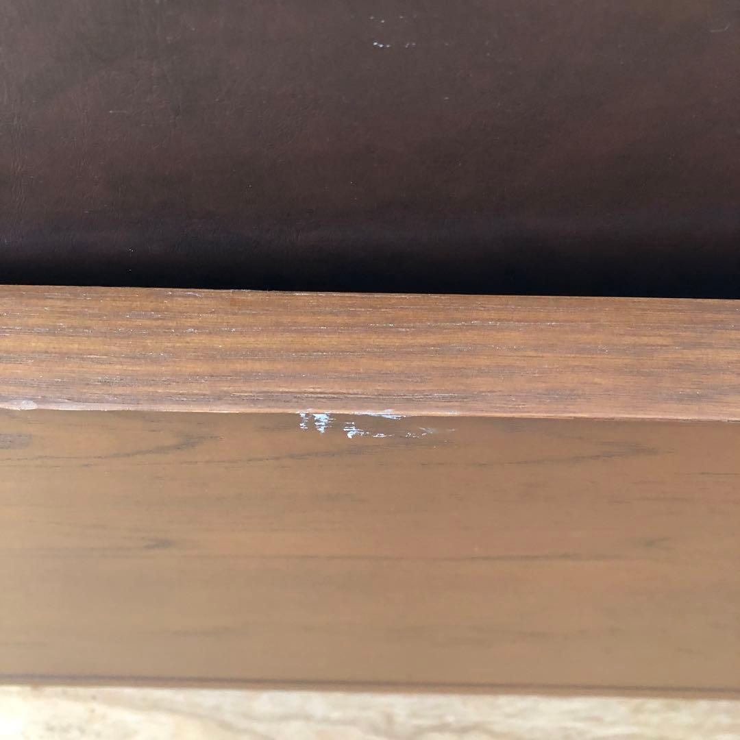 unico ブラウン 2人掛けソファ　ユニコ　合皮　レザーソファー