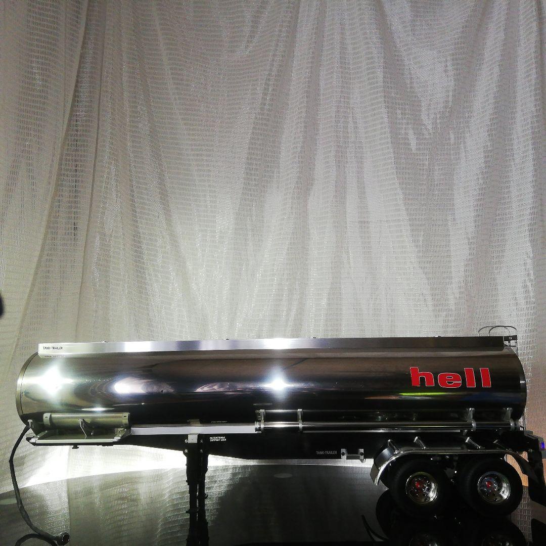 タミヤ 1/14トレーラートラック用 フューエルタンク トレーラー LED電飾