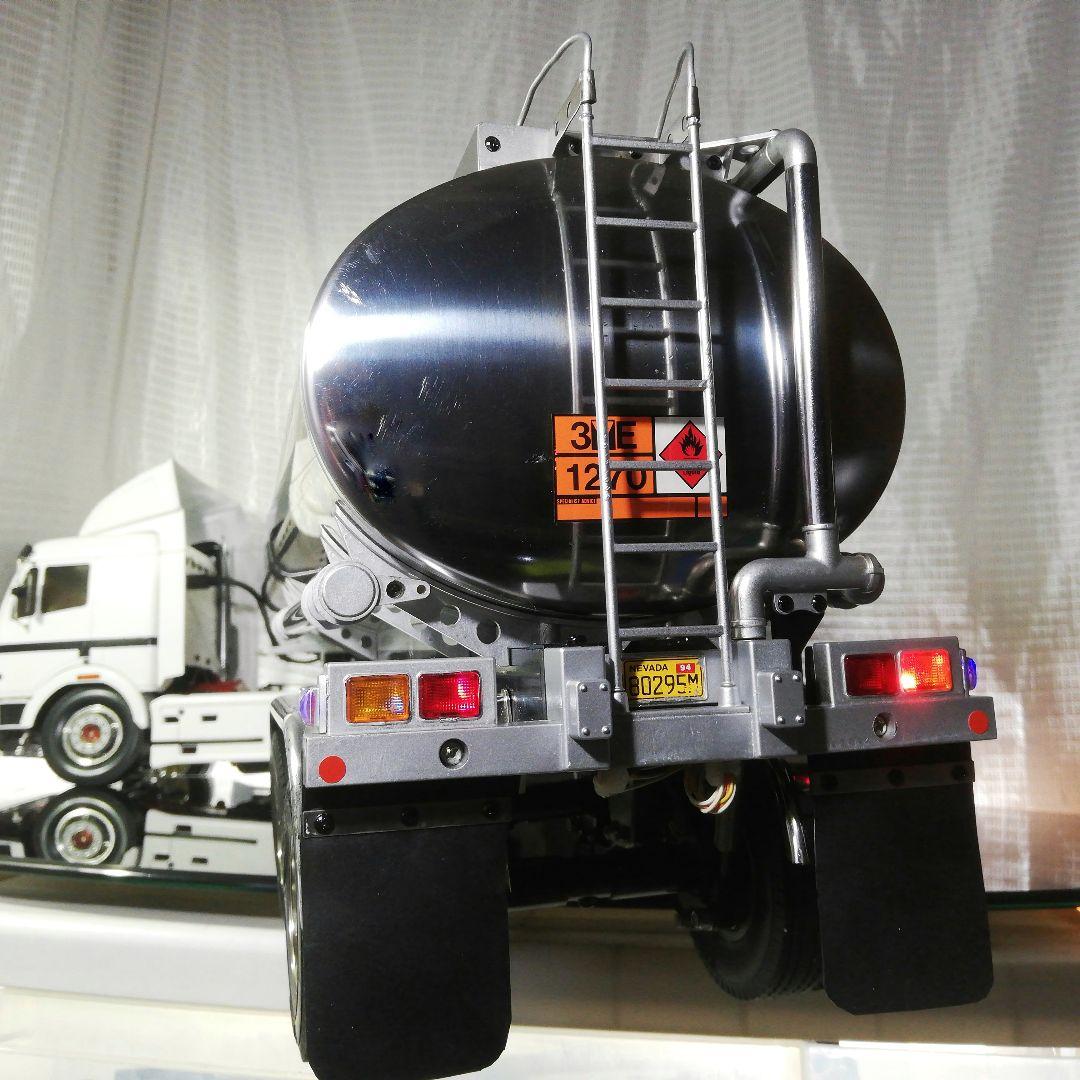 タミヤ 1/14トレーラートラック用 フューエルタンク トレーラー LED電飾