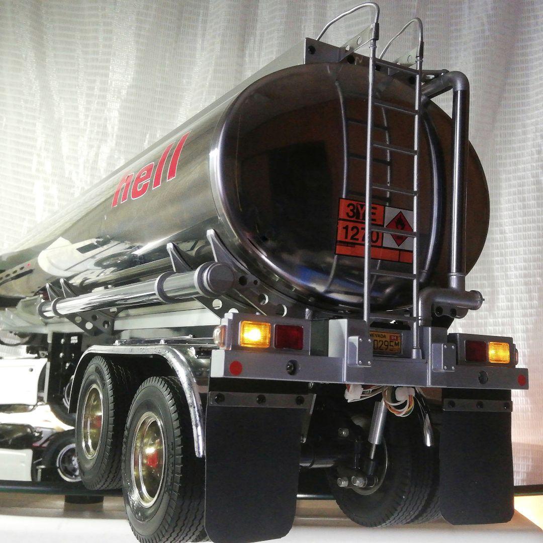 タミヤ 1/14トレーラートラック用 フューエルタンク トレーラー LED電飾