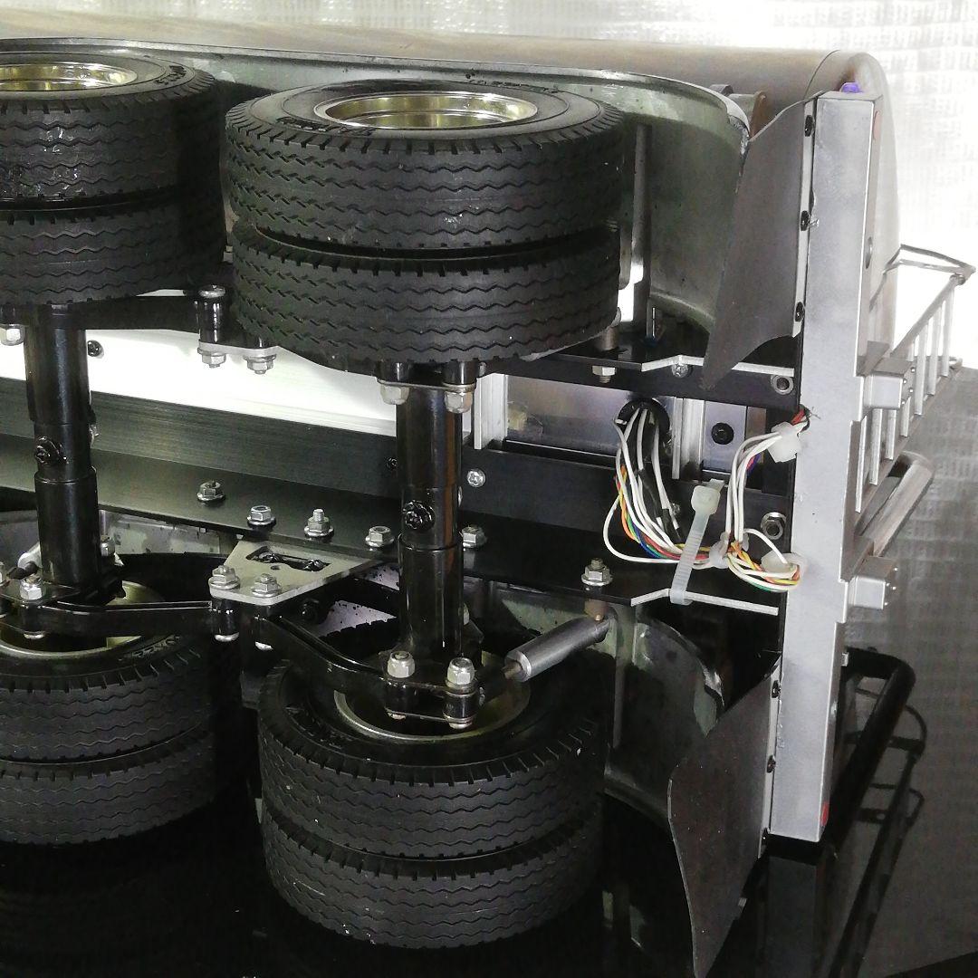 タミヤ 1/14トレーラートラック用 フューエルタンク トレーラー LED電飾