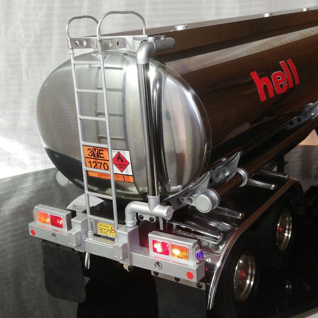 タミヤ 1/14トレーラートラック用 フューエルタンク トレーラー LED電飾