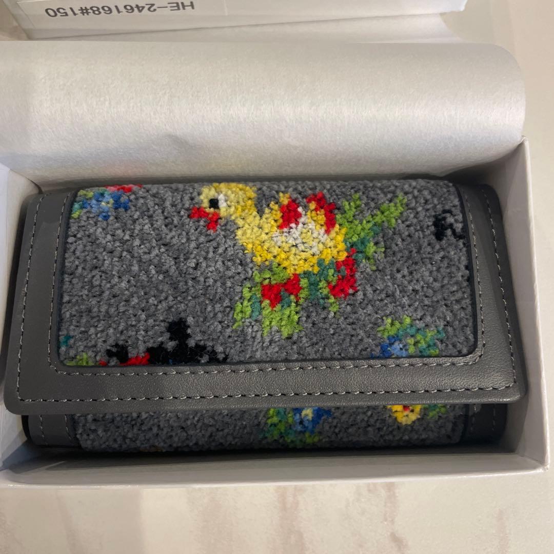 【WEB限定】フェイラー　ハイジ　キーケース　グレー