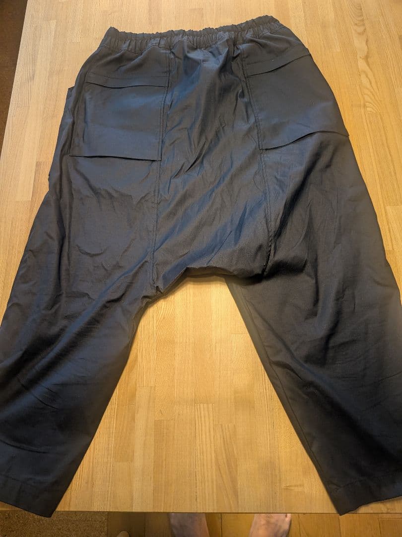 【PRY】Luxe-Cotton Sarouel Cropped Pants