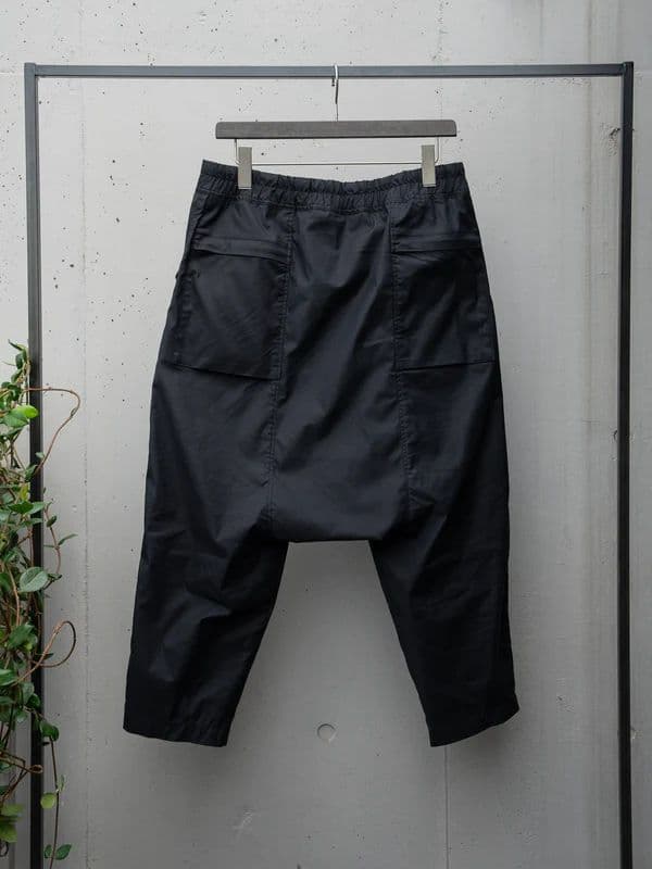 【PRY】Luxe-Cotton Sarouel Cropped Pants