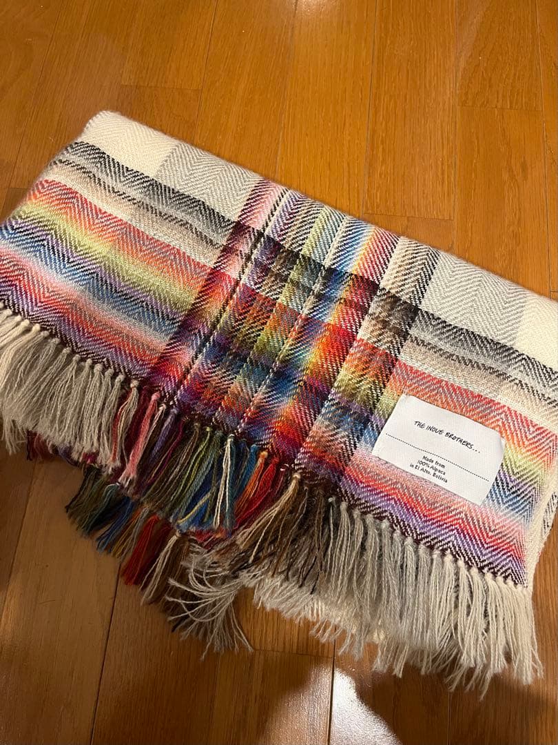 イノウエブラザーズ　マフラー　大判