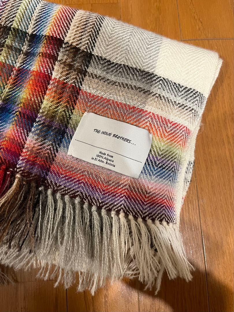 イノウエブラザーズ　マフラー　大判