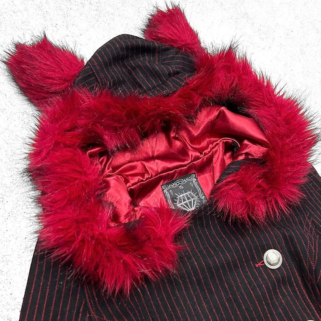 ALGONQUINS アルゴンキン 耳付きコート ブラック ゴスロリ パンク