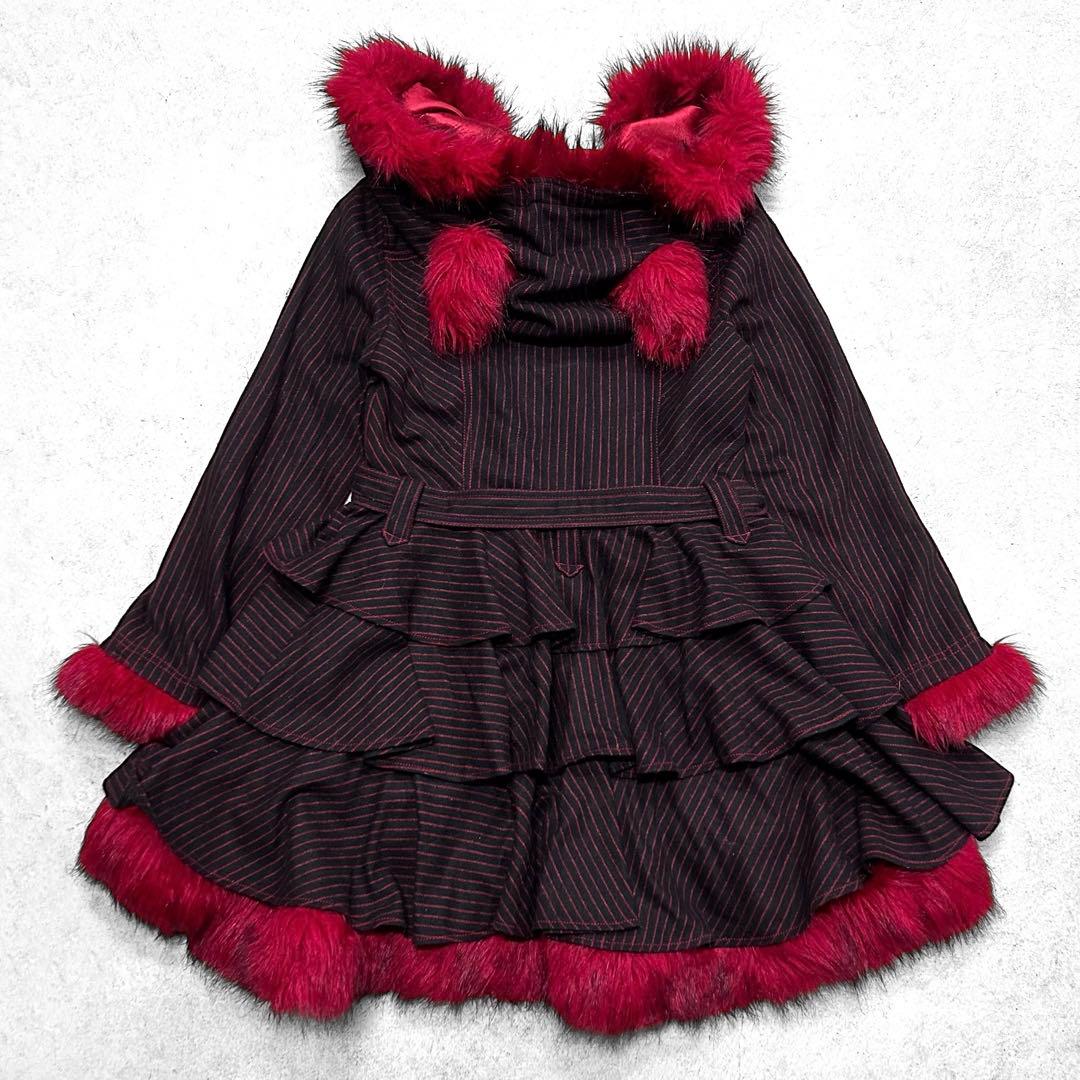 ALGONQUINS アルゴンキン 耳付きコート ブラック ゴスロリ パンク