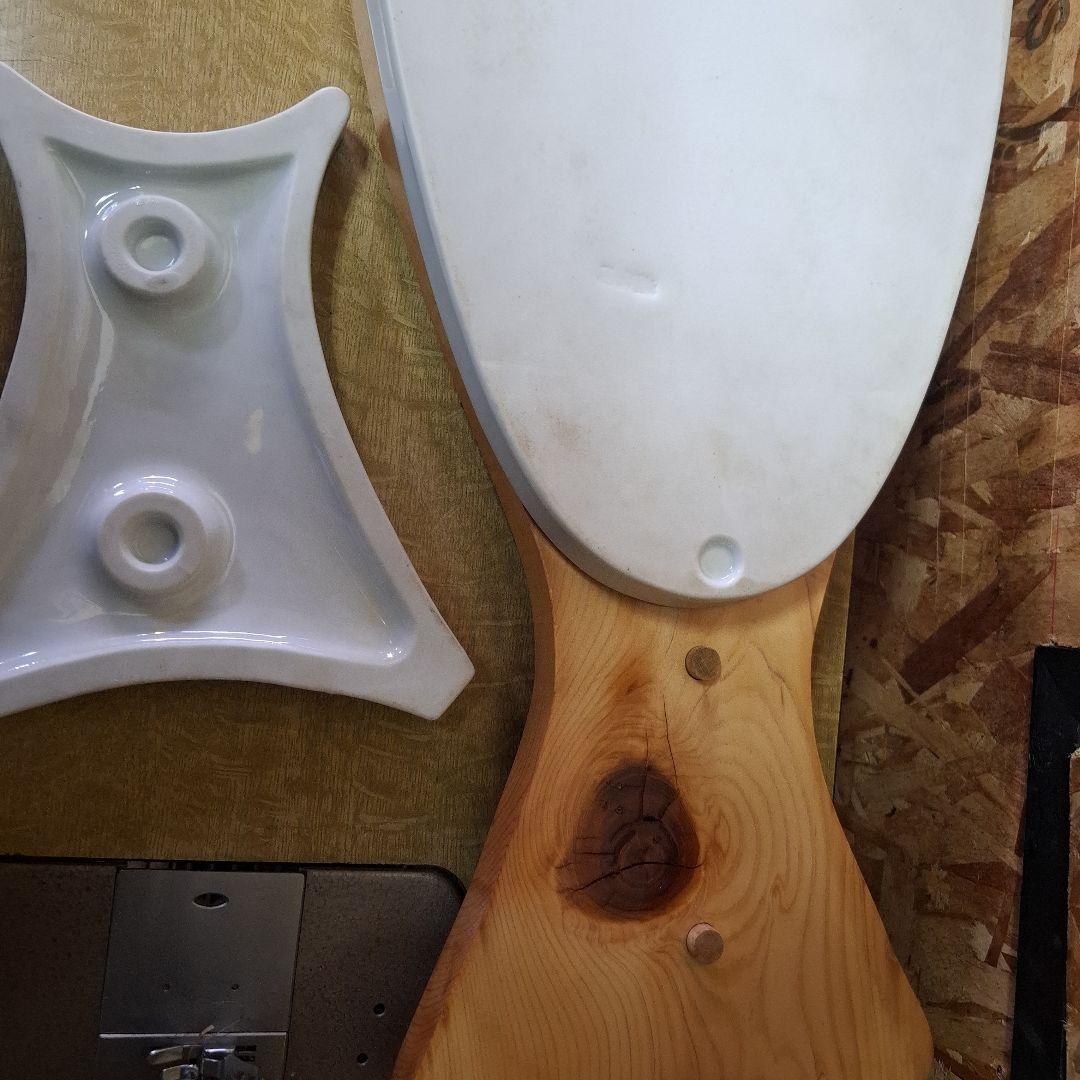 魚型陶器プレート　刺身盛り　大皿