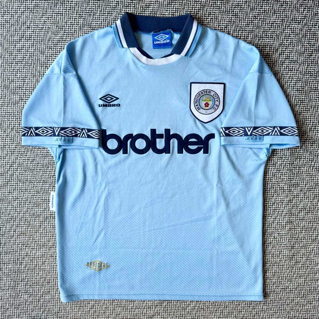 【ノエル・ギャラガー着用モデル】マンチェスターシティ ９３／９５（H）UMBRO