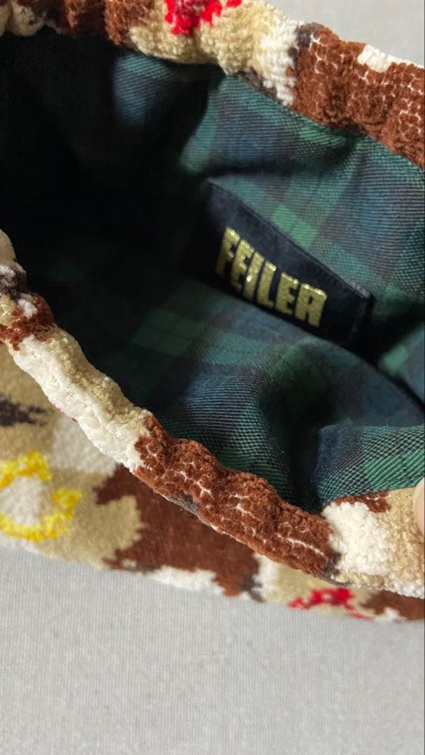 人気⭐︎フェイラースプリントホース巾着ポーチ