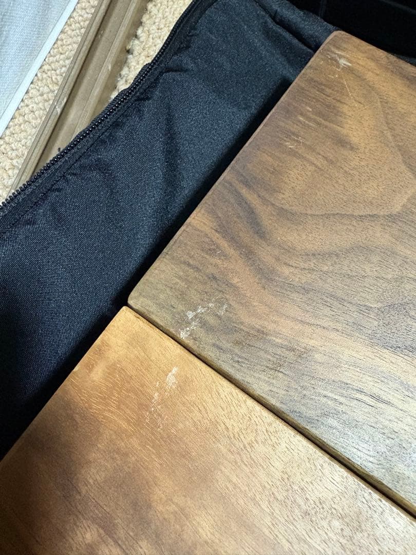 RATEL WORKS アウトドアテーブル ブラック/ウッド