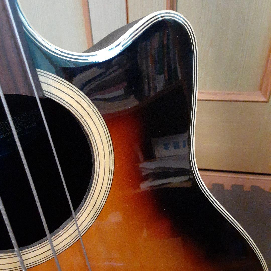 Applause アコースティックベース 4弦 サンバースト AE40