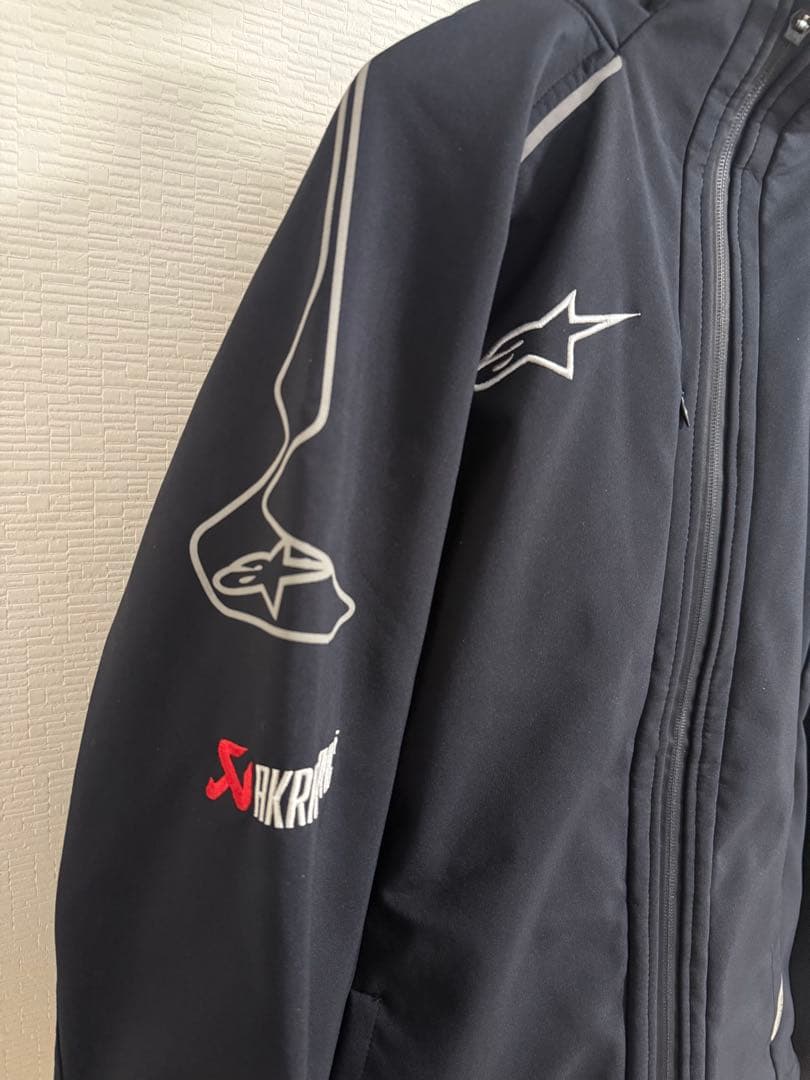 アルパインスターズ　AKRAPOVIC ジャケットパーカー