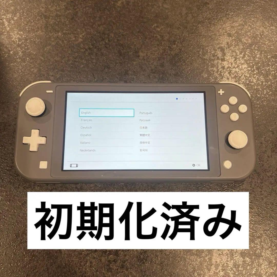 【動作確認済み:中古】Nintendo Switch Lite グレー 本体