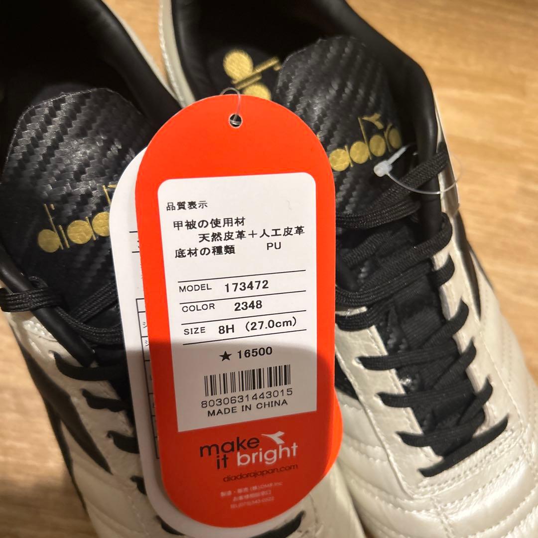 新品 DIADORA ディアドラ BAGGIO 03 27センチ