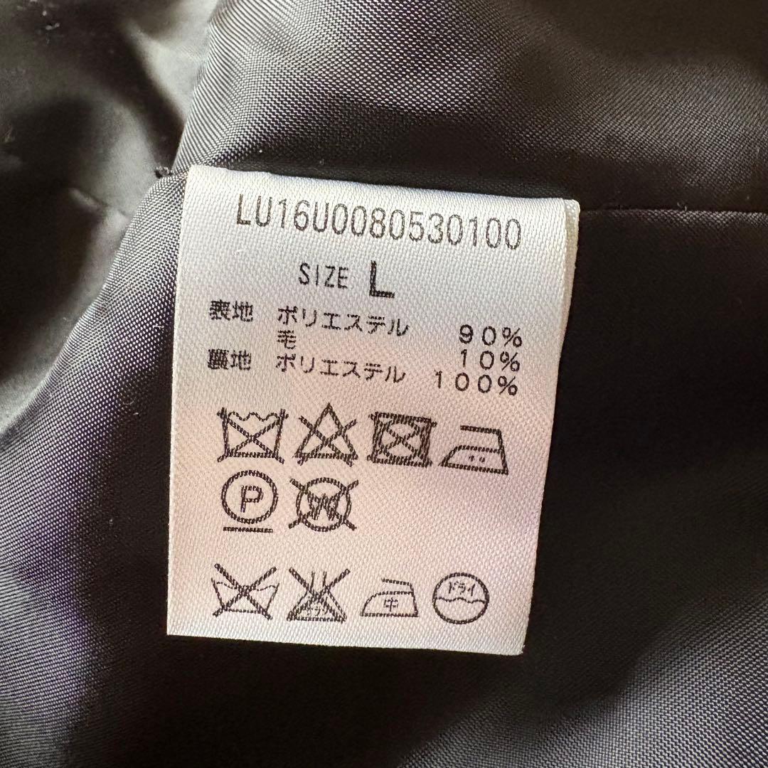 【新品　未使用　タグ付き】Lui's 黒 チェスターコート