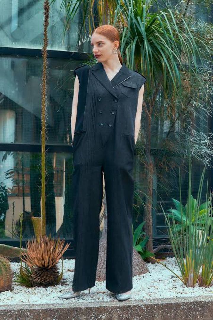 ANDREA&Co.デニムロンパース